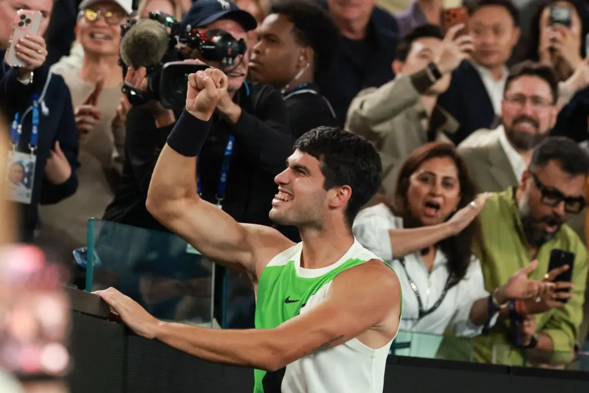 Imagem de contexto do artigo Open da Austrália: Alcaraz vence Djokovic e é o tenista mais jovem a completar Grand Slam de carreira