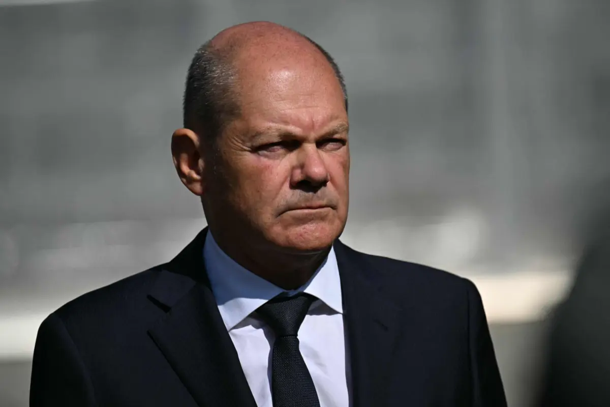 O chanceler alemão, Olaf Scholz