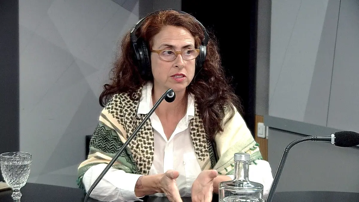 Alexandra Lucas Coelho, no programa "A Escuta do Mundo", na TSF