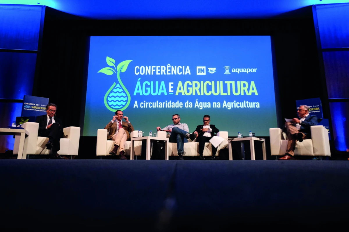 Imagem de contexto do artigo Conferência JN TSF “A Circularidade da Água na Agricultura” Ministérios preparam investimentos para o setor da água