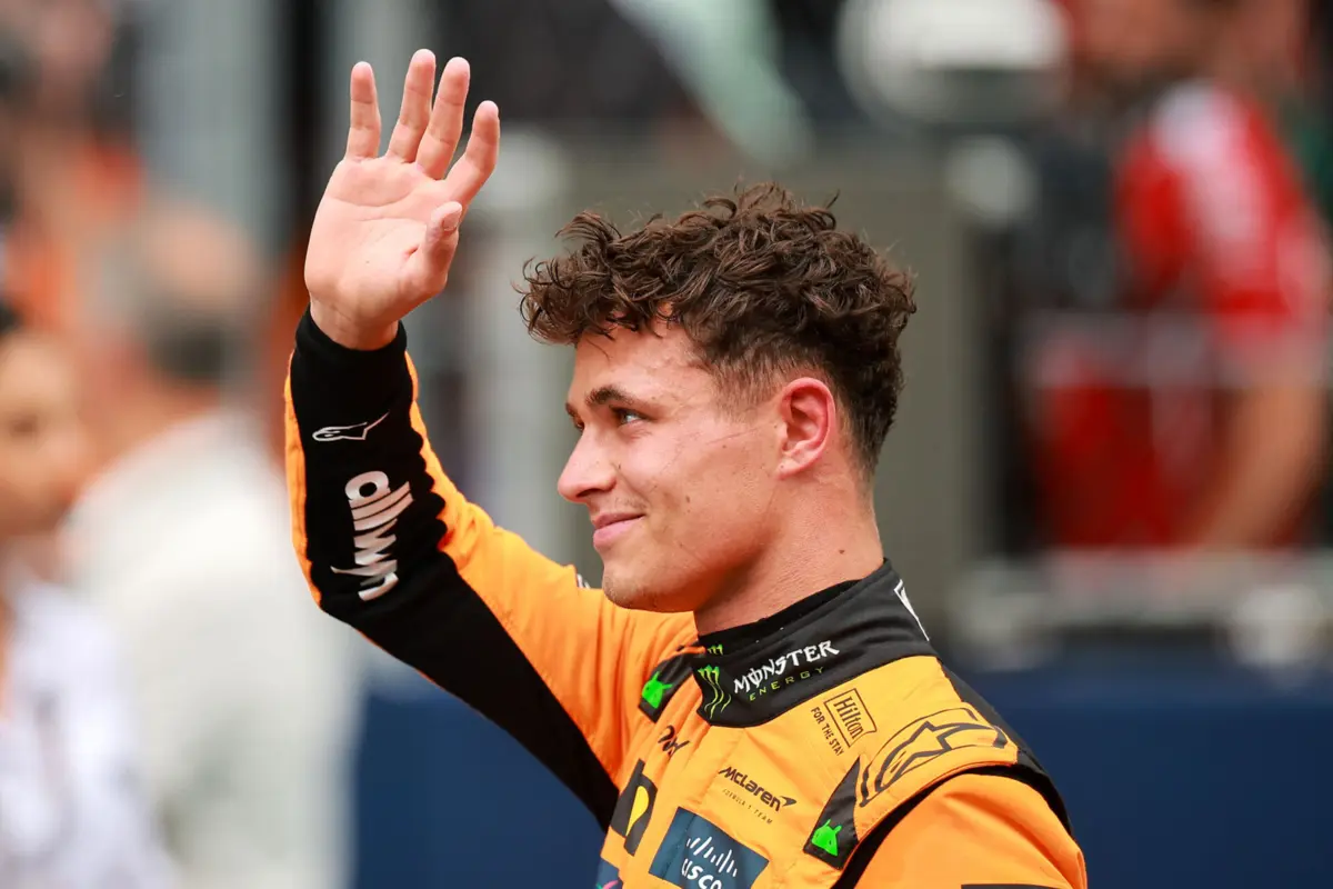 O piloto britânico Lando Norris