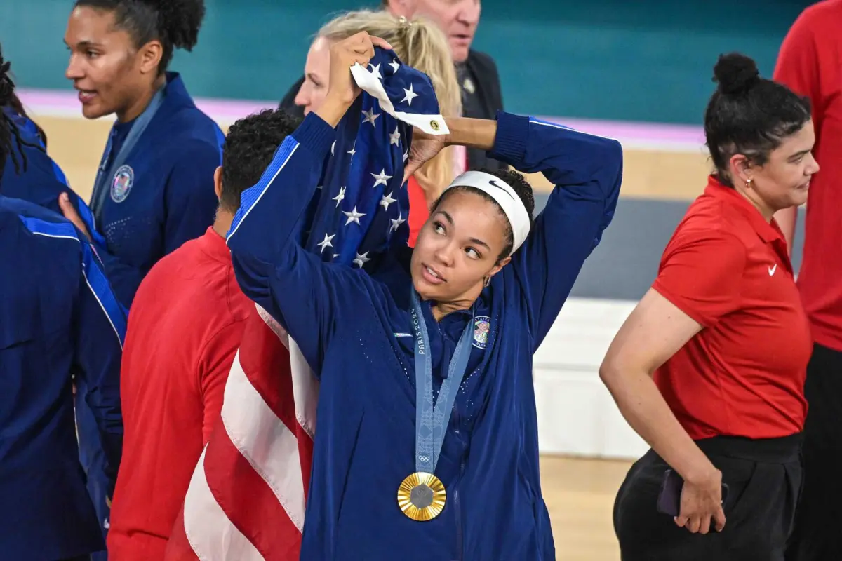 Imagem de contexto do artigo Pratas dos EUA contrariam inédito empate em ouros com China