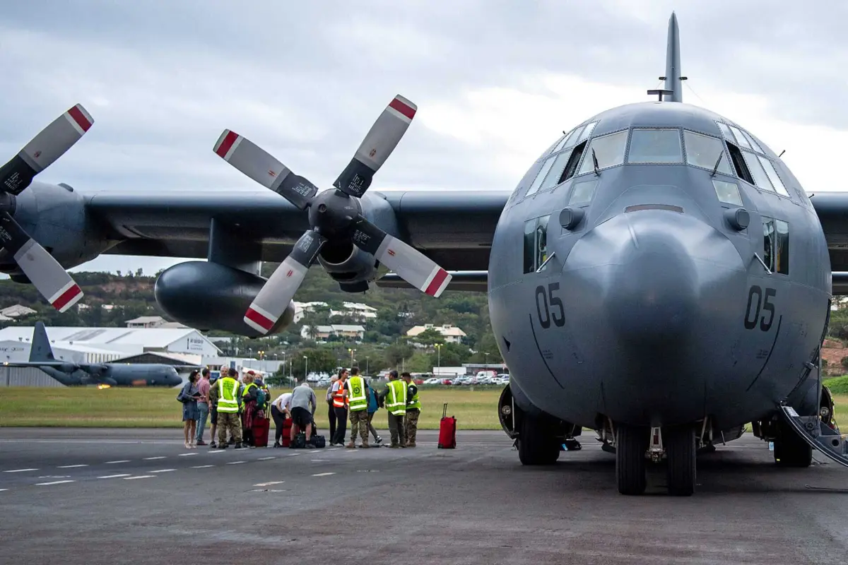 Imagem de contexto do artigo Austrália e Nova Zelândia retiram mais de 300 pessoas da Nova Caledónia