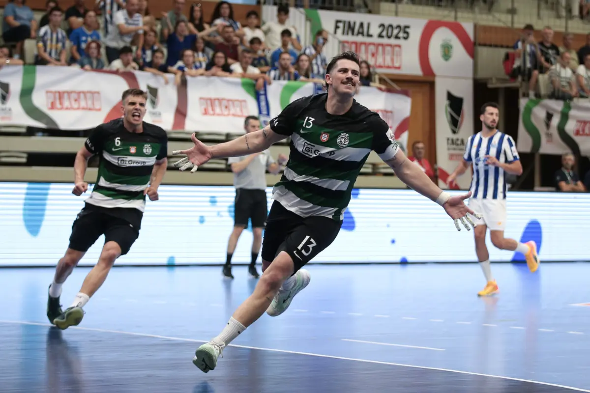 Imagem de contexto do artigo Sporting vence FC Porto e conquista 19.ª Taça de Portugal em andebol