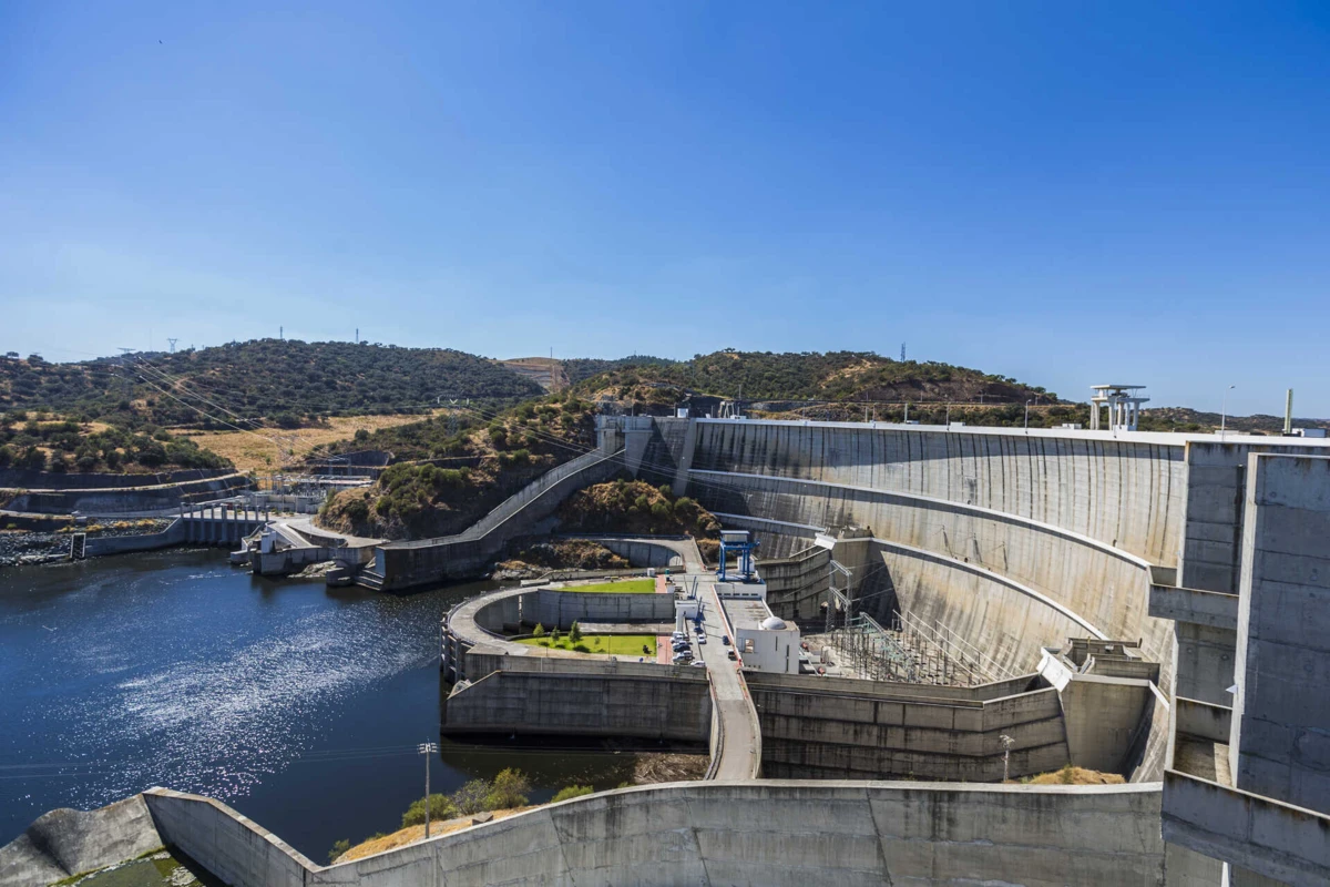 A barragem do Alqueva