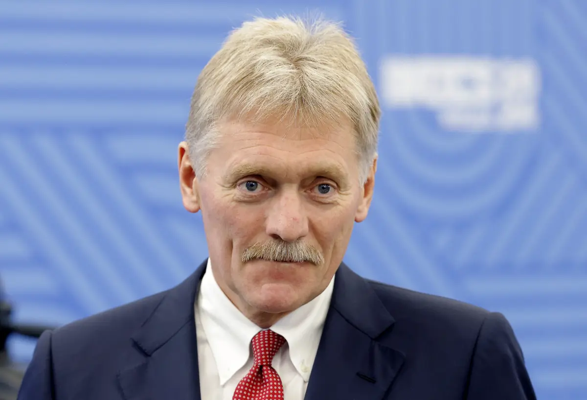 O porta-voz do Kremlin, Dmitri Peskov