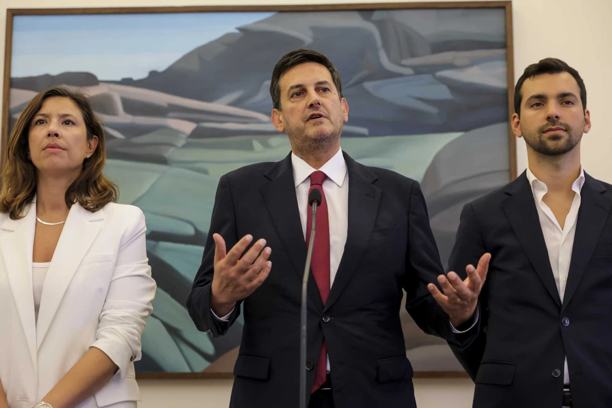 O presidente da IL, Rui Rocha