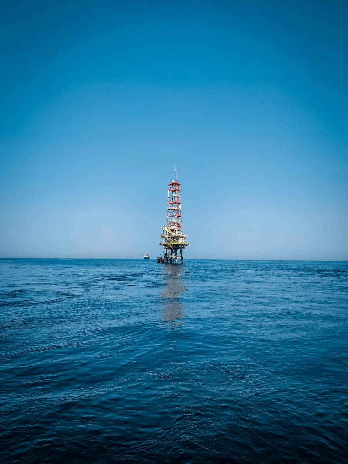 Extração de petróleo off shore