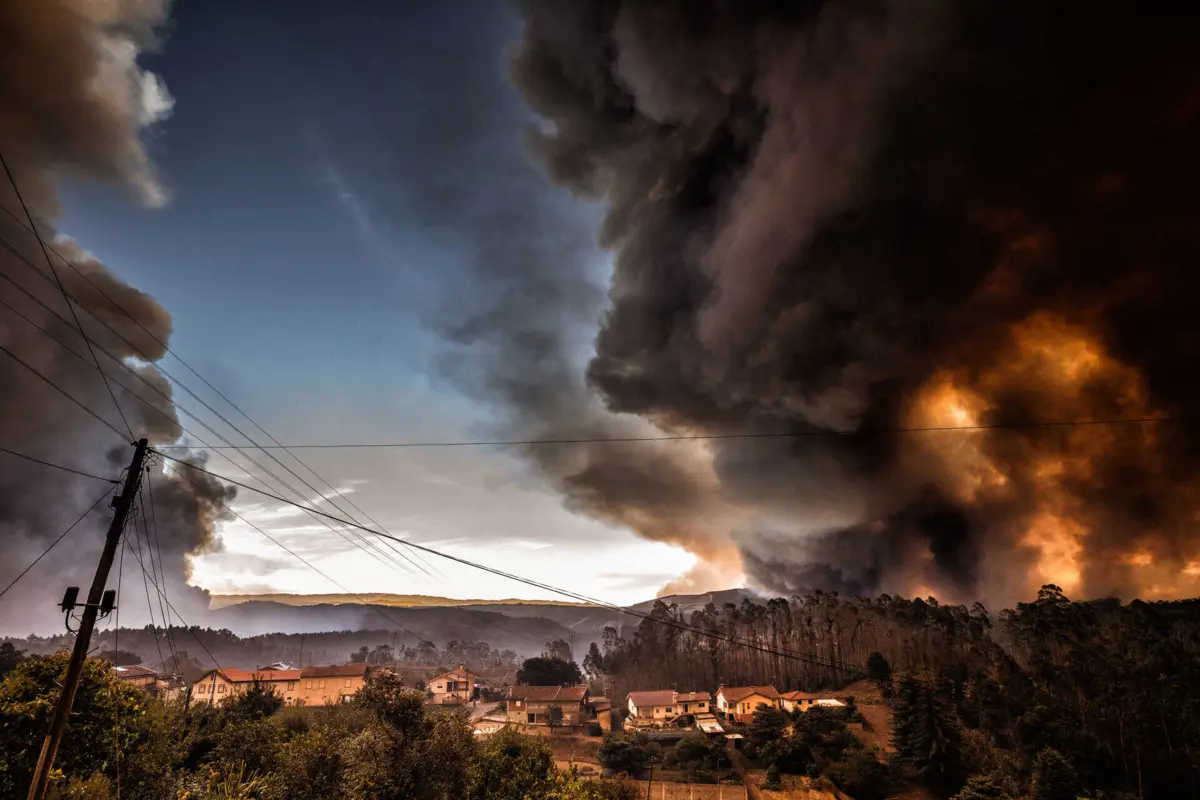O sistema europeu Copernicus dá também conta que este ano ocorreram em Portugal 170 incêndios significativos