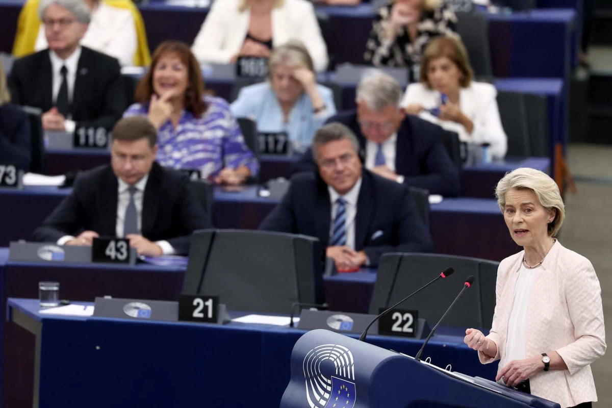 Ursula von der Leyen apresenta esta quinta-feira o seu programa e as suas propostas para uma eventual reeleição, visando um novo mandato de cinco anos