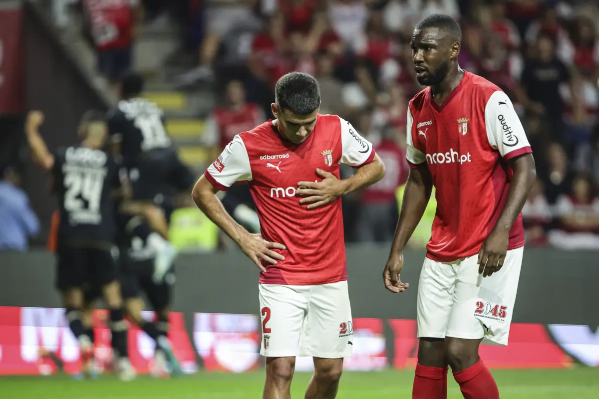 Imagem de contexto do artigo Depois da vitória no limite, a derrota por três golos sem resposta: Olympiacos derrota Braga. Veja os golos