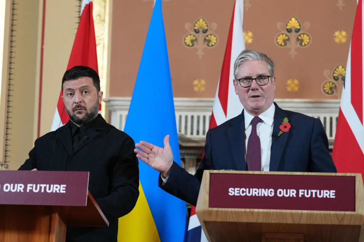 Imagem de contexto do artigo Starmer pede reforço dos meios de longo alcance de Ucrânia