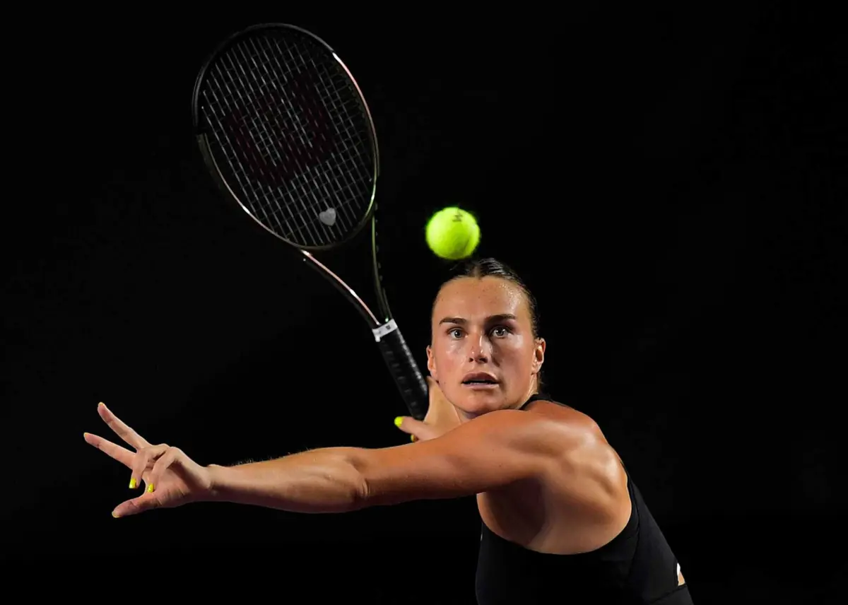 A tenista bielorrussa Aryna Sabalenka