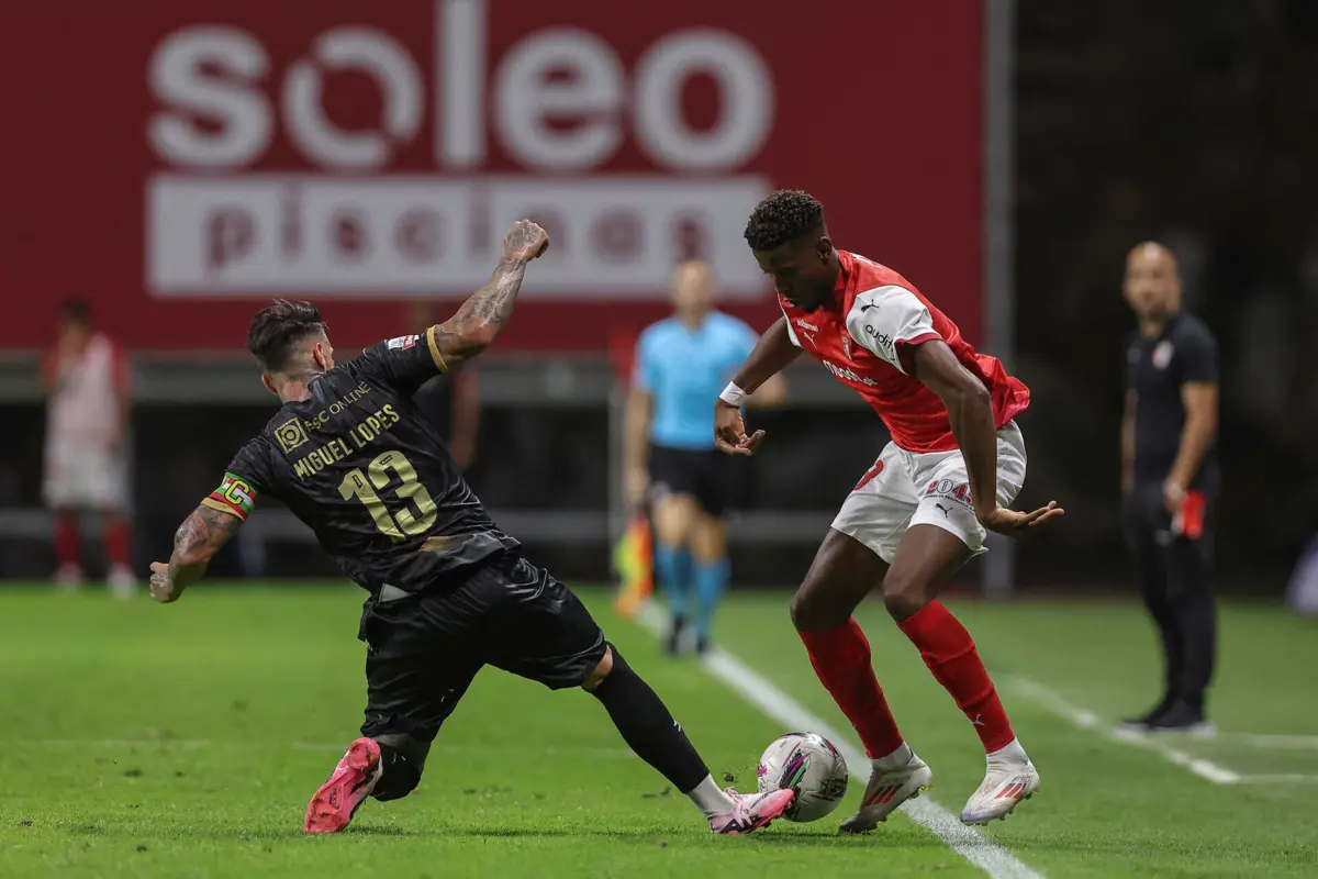 Imagem de contexto do artigo Braga e Estrela da Amadora empatam na Pedreira. Veja os golos