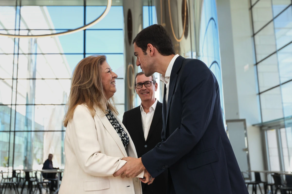 Leonor Beleza (à esquerda) e Sebastião Bugalho