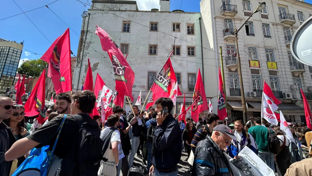 Imagem de contexto do artigo CGTP critica "Governo dos grupos económicos" e partidos pedem aumentos de salários no 1.º de Maio