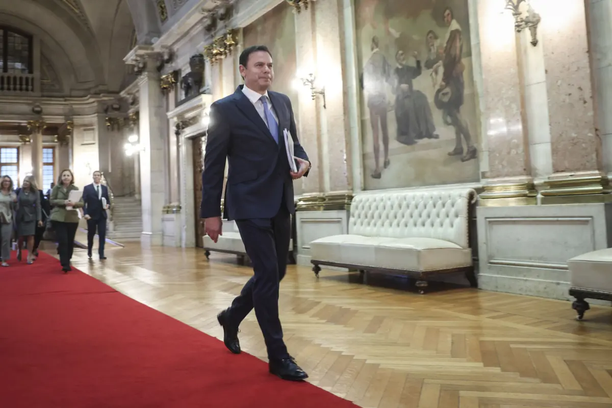 O primeiro-ministro, Luís Montenegro