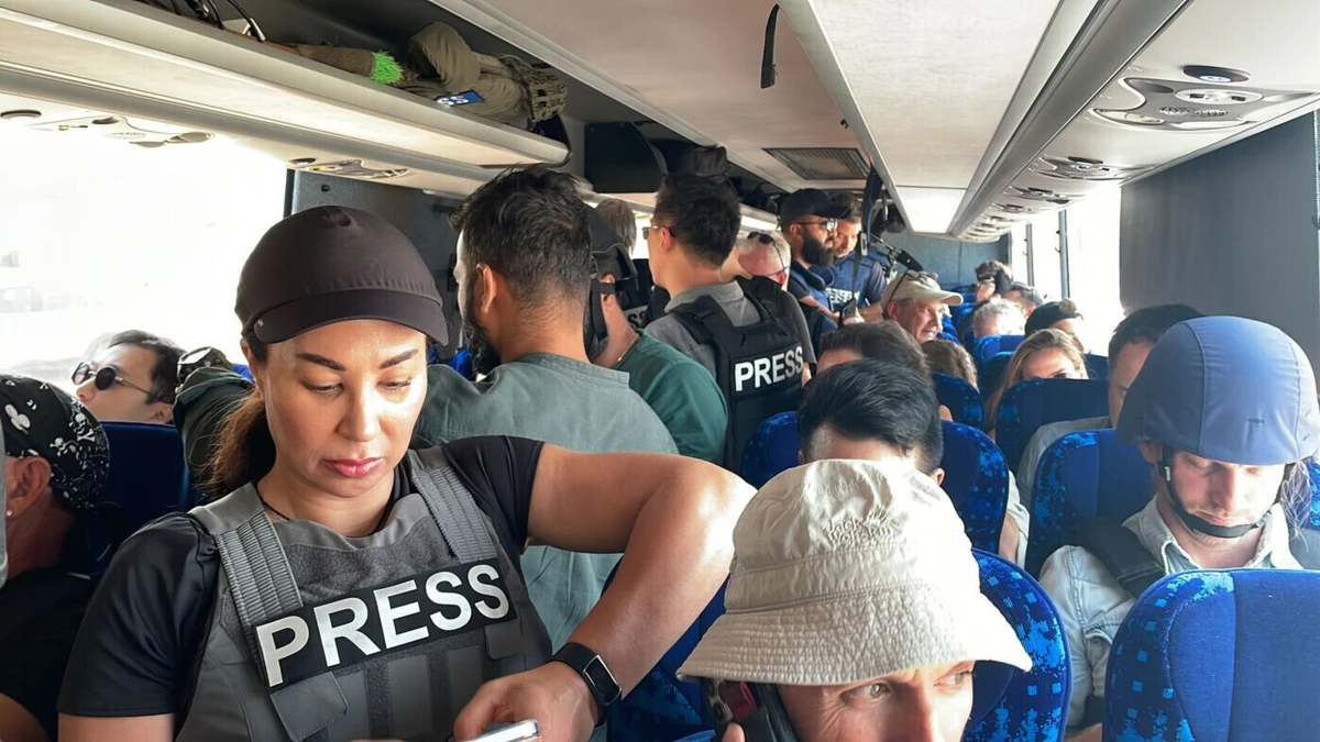 Imagem de contexto do artigo Israel faz excursões com jornalistas aos kibutz atacados pelo Hamas