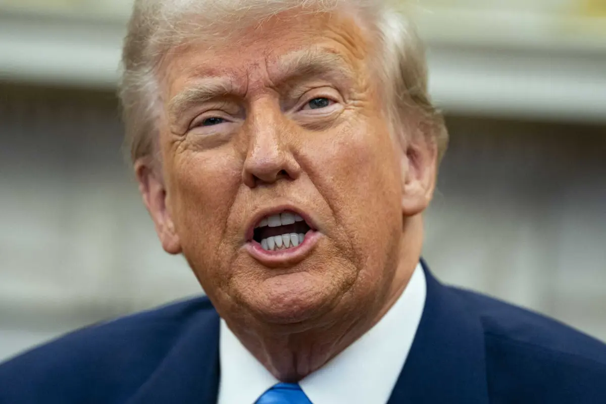 O Presidente norte-americano, Donald Trump