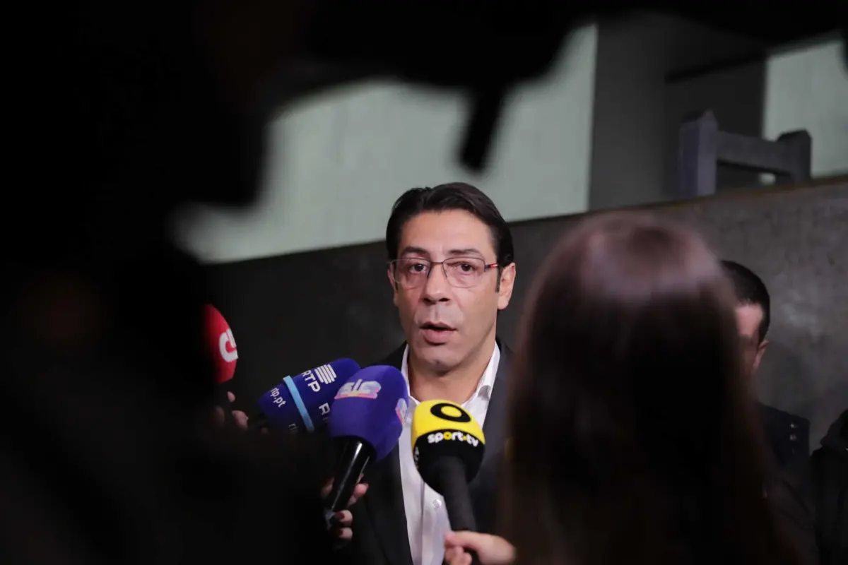 O presidente do Benfica, Rui Costa