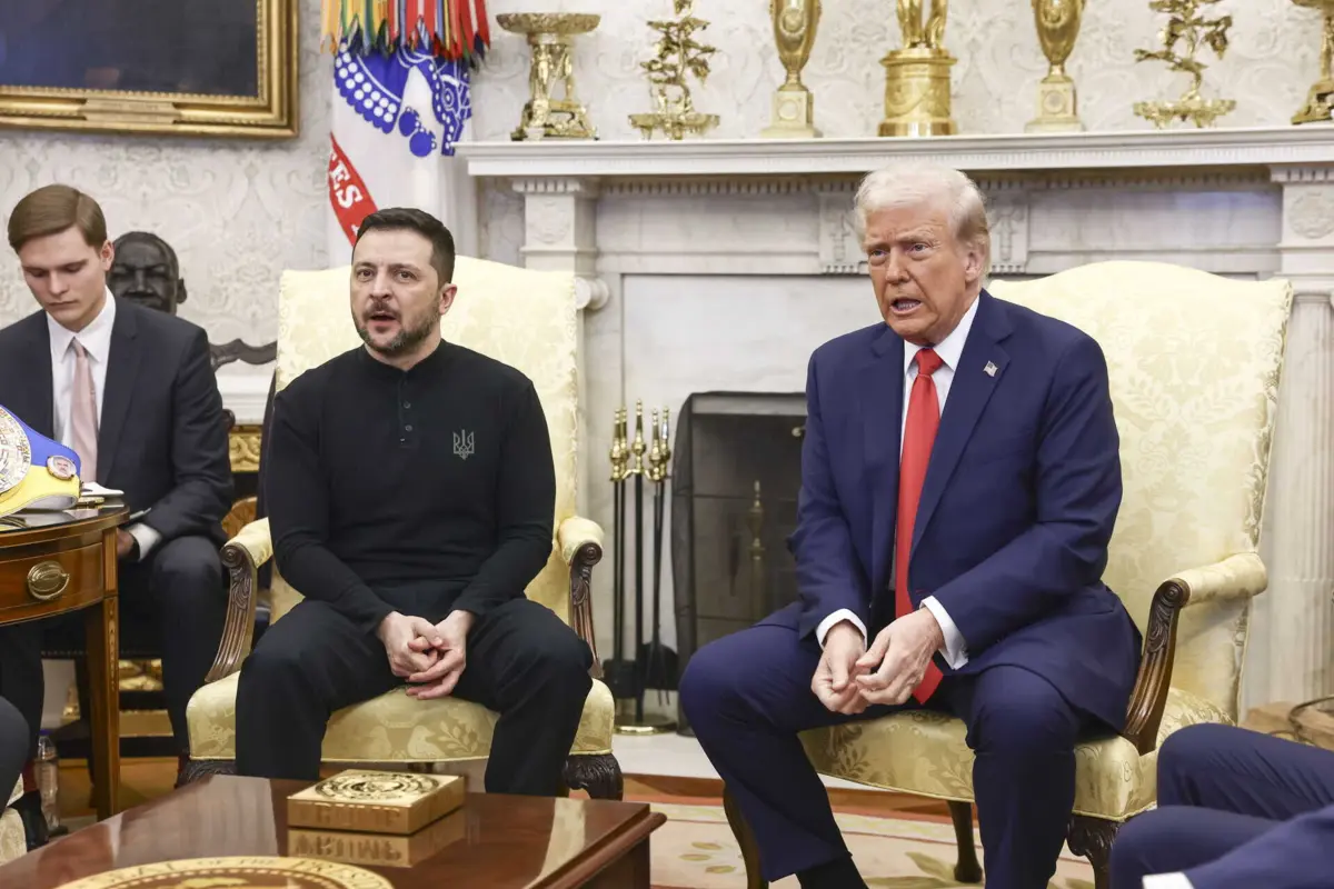 Zelensky e Donald Trump