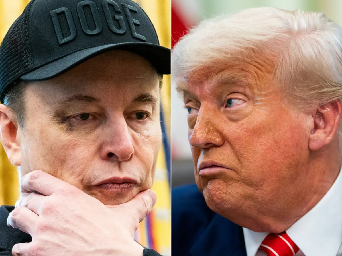 Imagem de contexto do artigo Afastamento de Trump e Musk está ser rápido e intenso como a aproximação