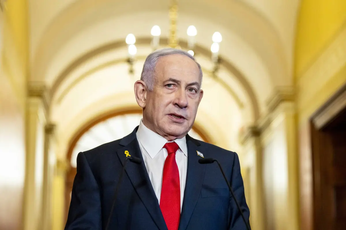 Benjamin Netanyahu, primeiro-ministro de Israel