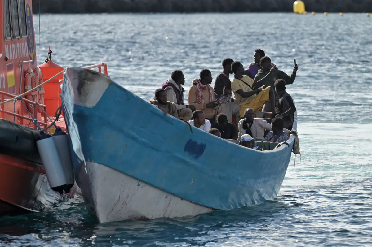 Imagem de contexto do artigo Registadas 61 mortes na travessia da Rota das Canárias. Mais de 500 imigrantes resgatados