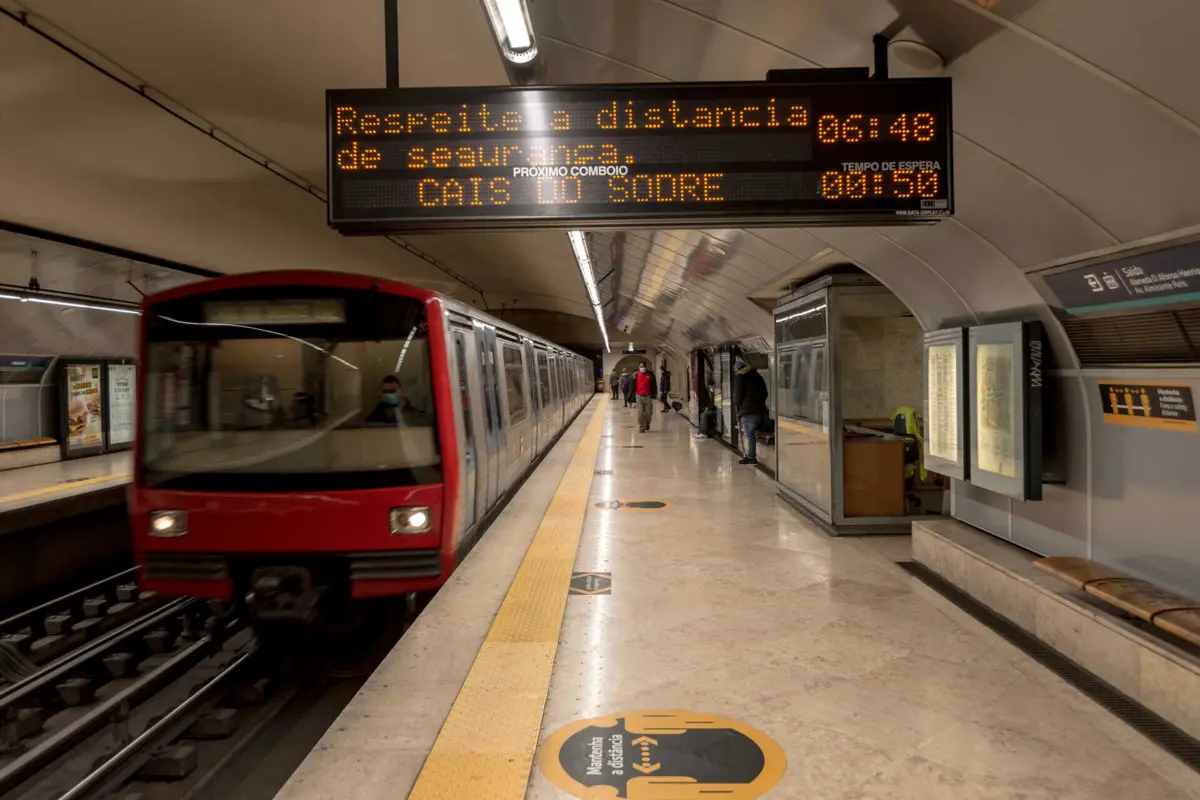 Imagem de contexto do artigo Trabalhadores do Metro de Lisboa fazem greve ao trabalho suplementar e eventos especiais em maio
