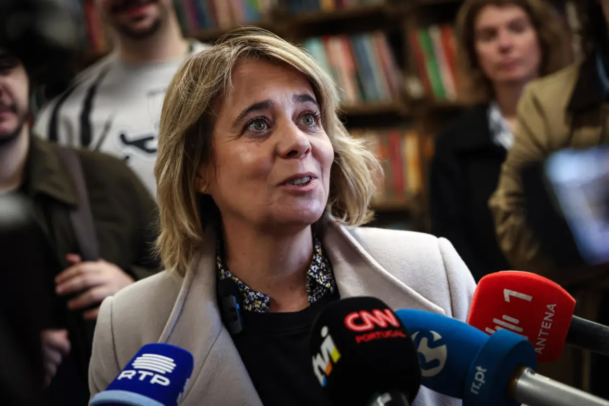 A candidata à Presidência da República, Catarina Martins