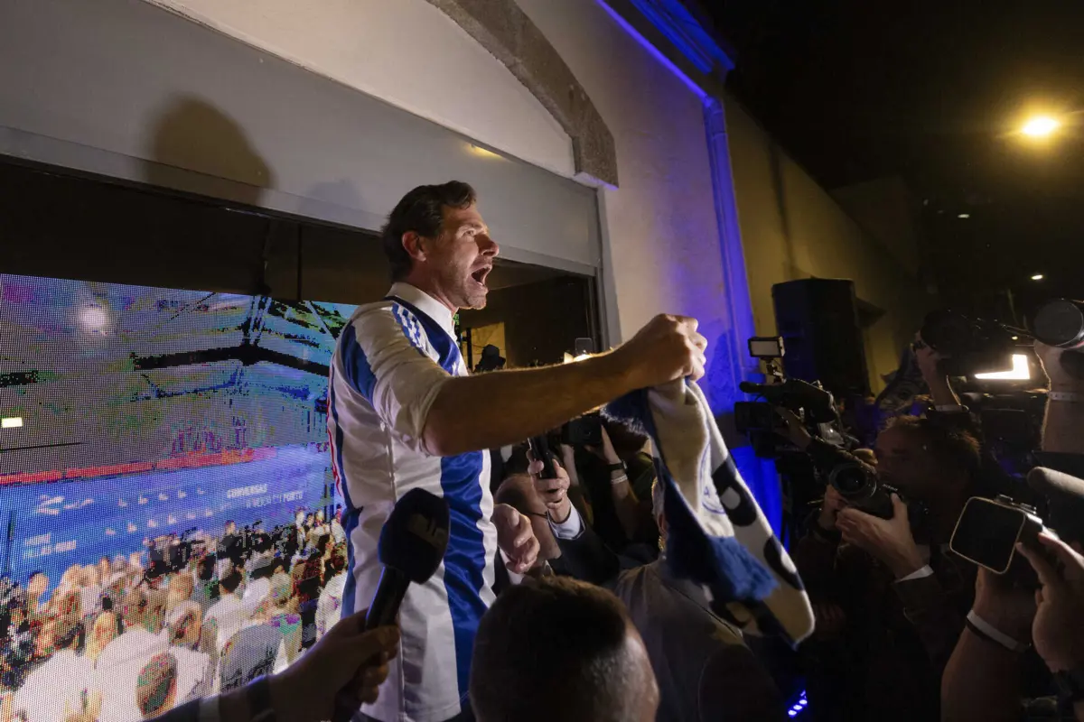 O novo presidente do FC Porto, André Villas-Boas