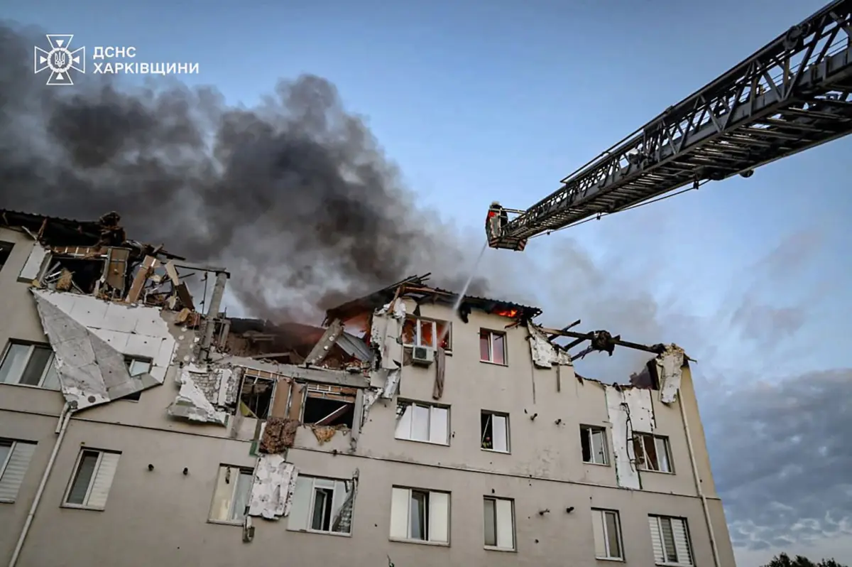 Imagem de contexto do artigo Ataque com drone russo em Kharkiv faz pelo menos cinco mortos