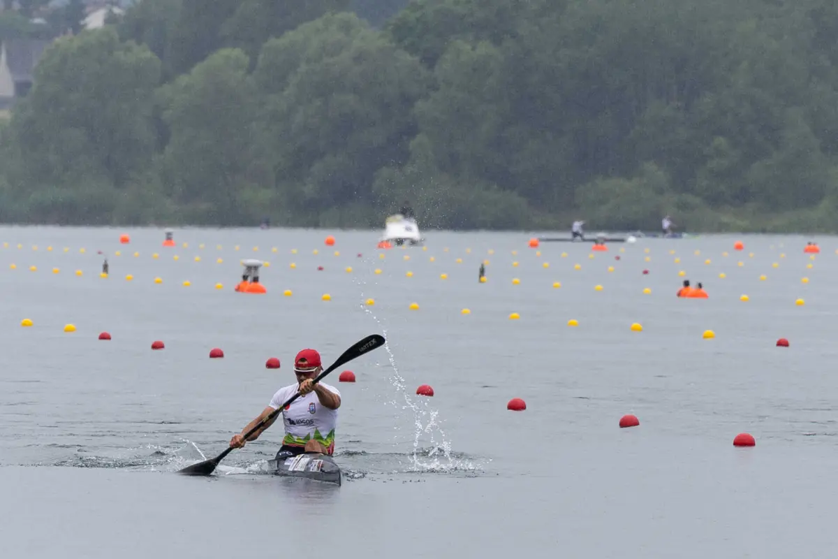 Os Europeus de Canoagem estão a acontecer na Hungria
