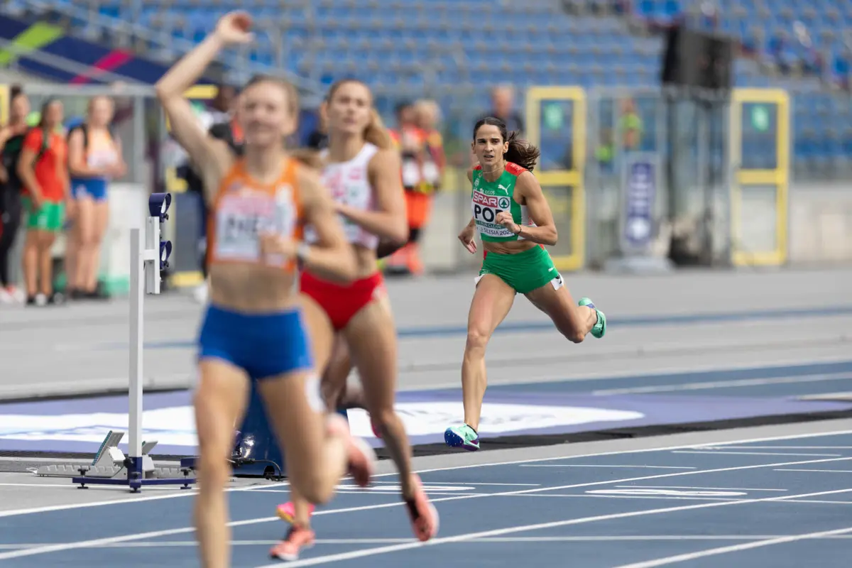 A atleta portuguesa Cátia Azevedo
