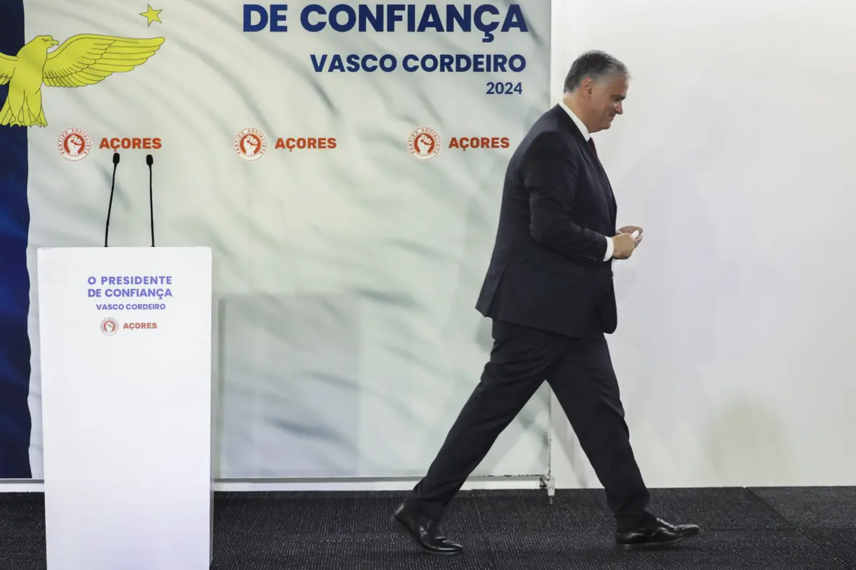 Imagem de contexto do artigo Cordeiro reconhece que ficou "aquém" perante "resultados claros e evidentes" nos Açores