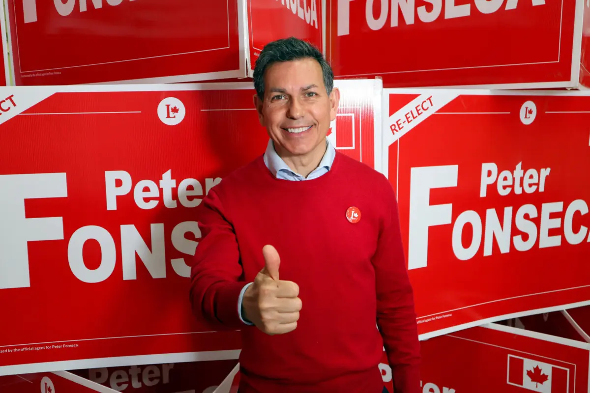 Peter Fonseca, candidato pelo partido Liberal