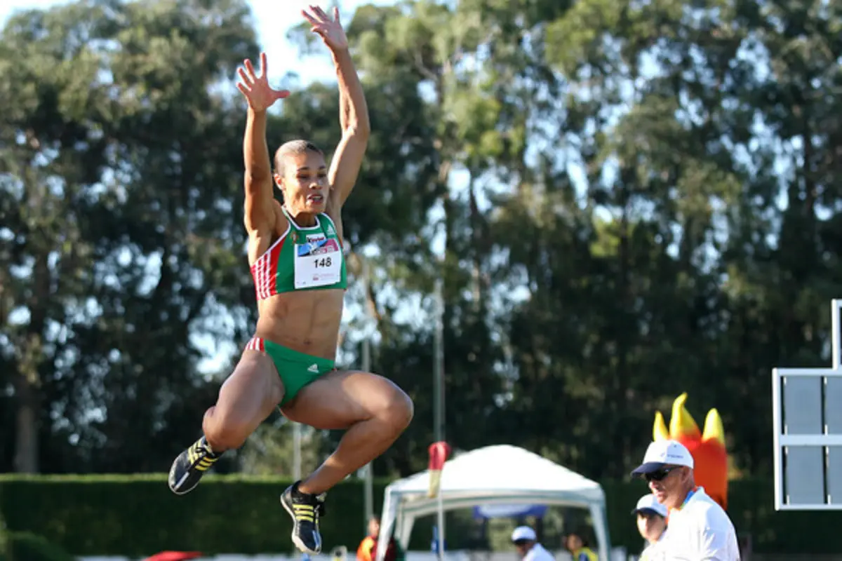 Imagem de contexto do artigo Naide Gomes acredita que Agate de Sousa pode bater (o seu) recorde nacional de salto em comprimento