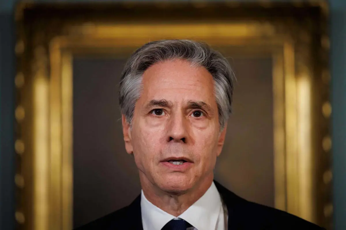 O chefe da diplomacia norte-americana, Antony Blinken