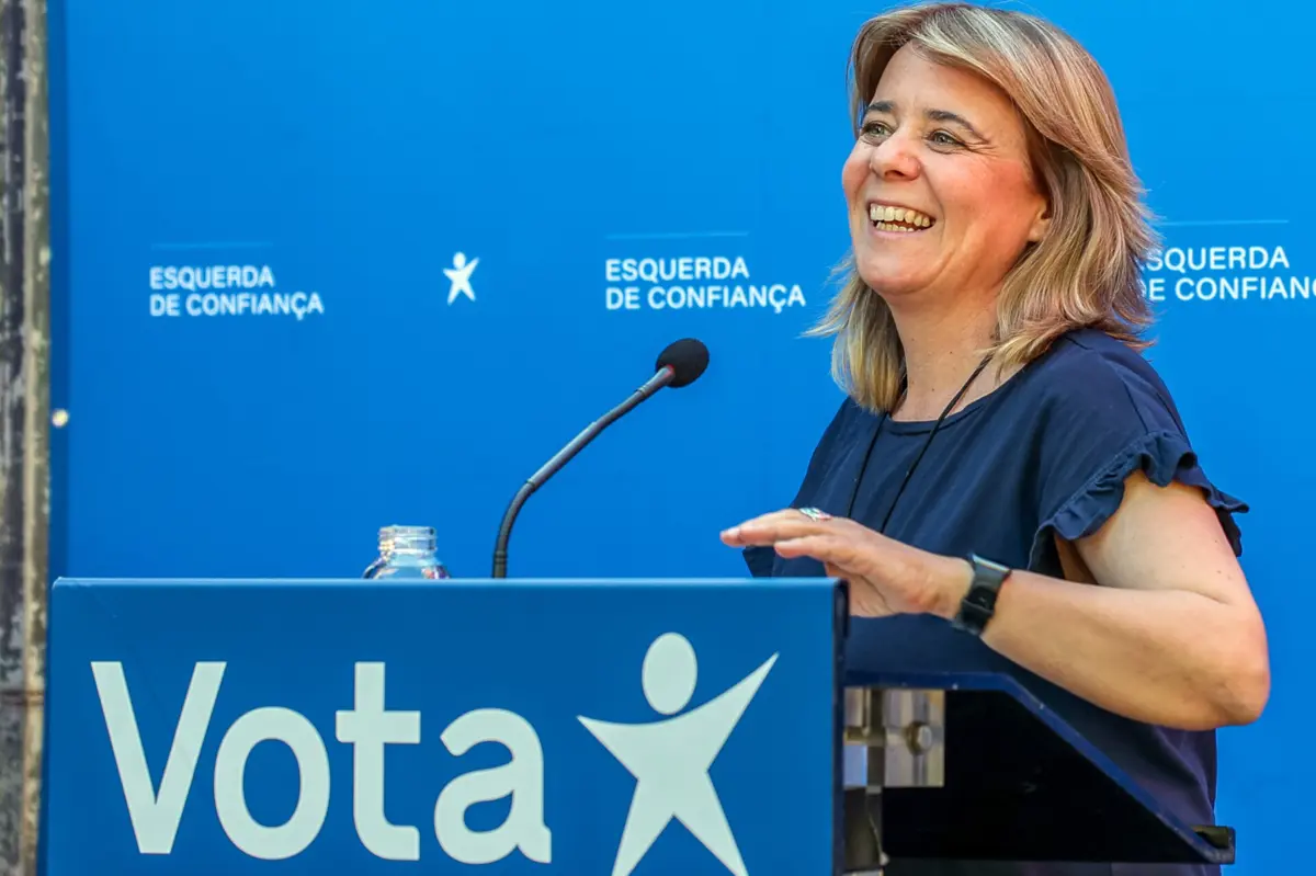 A cabeça de lista do BE às europeias, Catarina Martins
