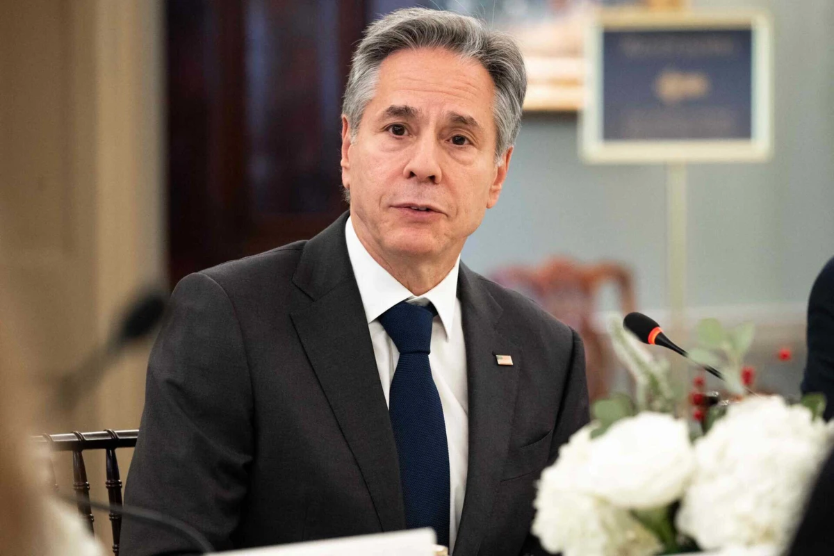 O secretário de Estado norte-americano, Antony Blinken
