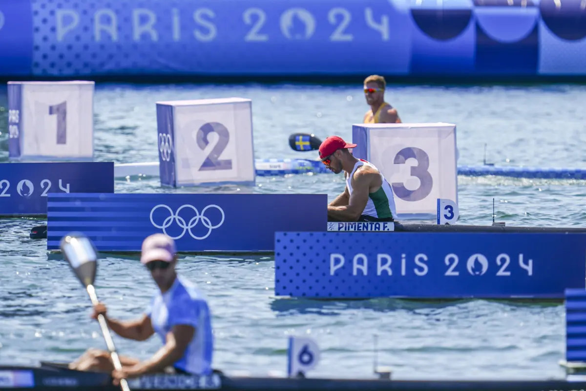 O canoísta Fernando Pimenta