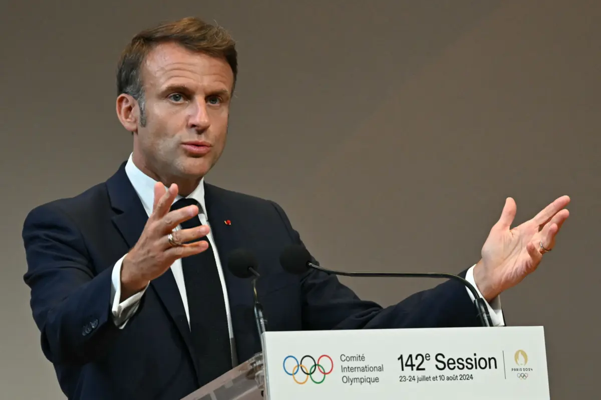 Imagem de contexto do artigo Macron não nomeará um primeiro-ministro antes do fim dos Jogos Olímpicos