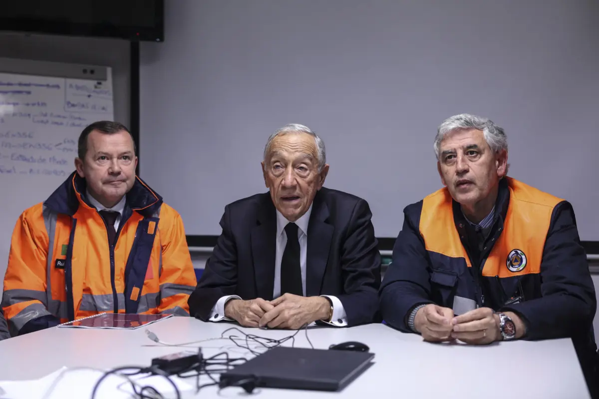 Imagem de contexto do artigo Marcelo diz que explicação do Governo às populações "não correu bem", "cocktail" meteorológico eleva estado de prontidão para o nível máximo