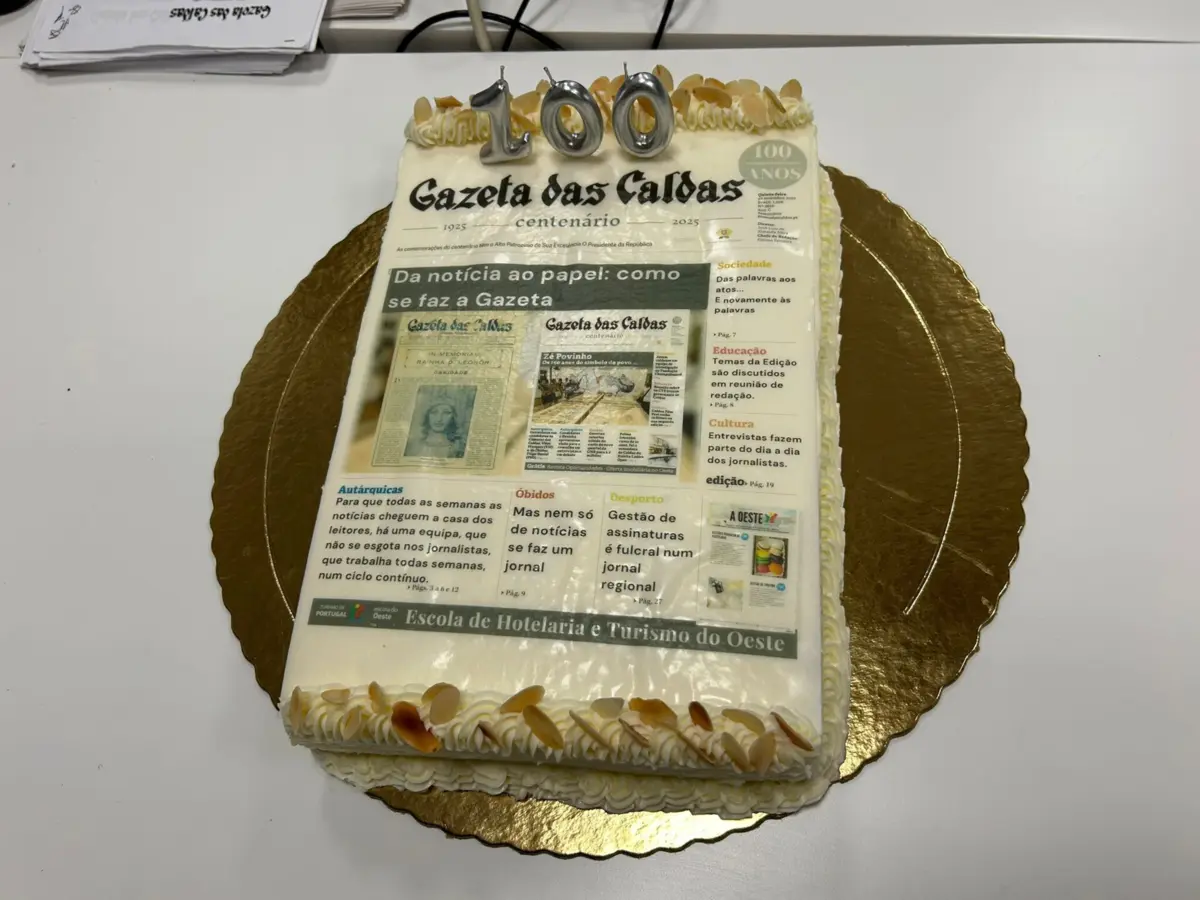 Imagem de contexto do artigo "Uma guerra diária." Semanário Gazeta das Caldas comemora cem anos com edição especial