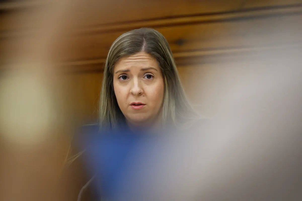 A ministra Juventude e Modernização, Margarida Balseiro Lopes