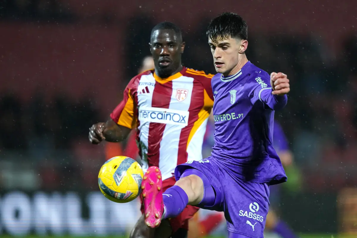 Imagem de contexto do artigo Com Pau para toda a obra, SC Braga derrota AVS