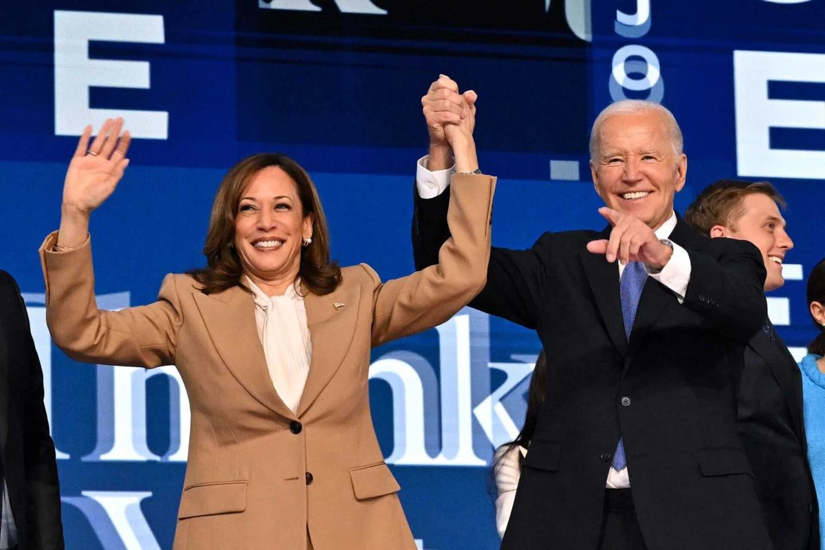 Kamala Harris e Joe Biden
