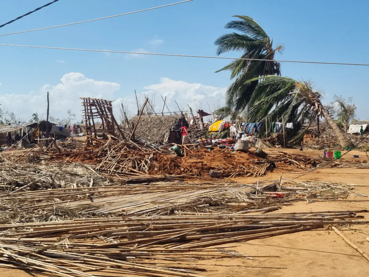 Imagem de contexto do artigo "Trabalho muito complicado." Ainda se contabilizam os mortos em Moçambique após ciclone Chido