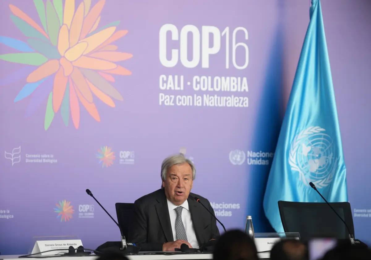 António Guterres na COP16