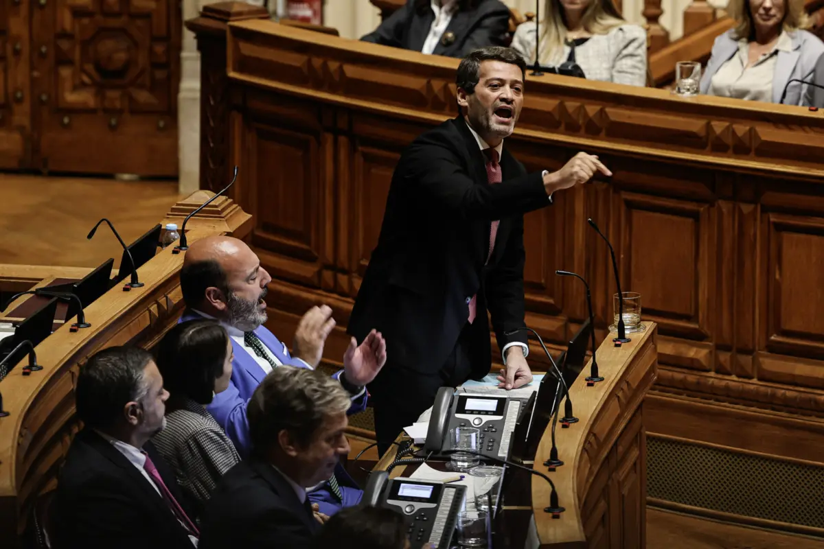 O presidente do Chega, André Ventura